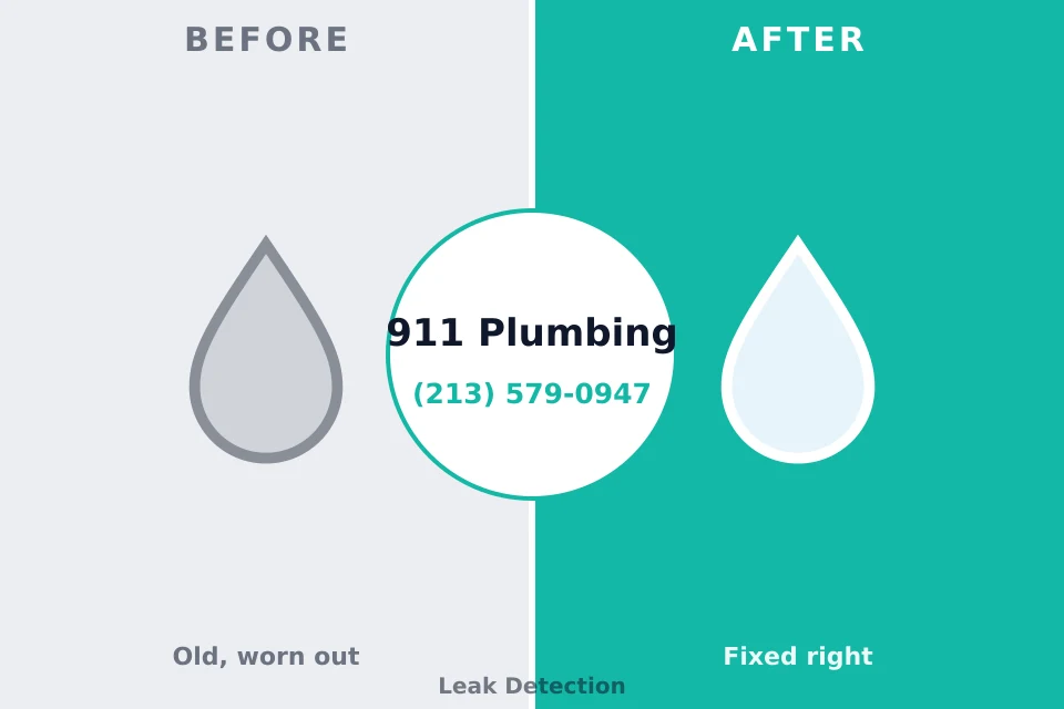 Before and after: plumbing repair Silver Springs Shores, FL